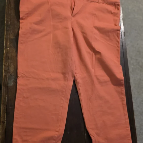 Old Navy Women's Pixie Pants - Warm Terracotta - Picture 4 of 5